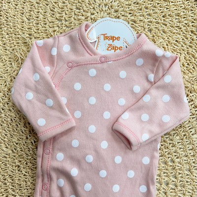 Body Kimono Manga Longa Bolota - Rose